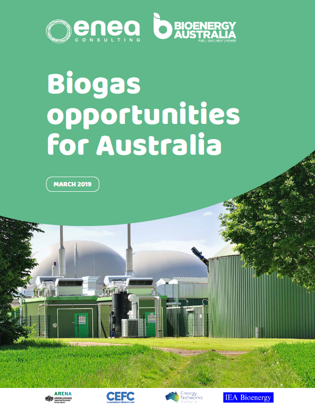 Biogas opportunities for Australia Biogas a Bioenergy Association site