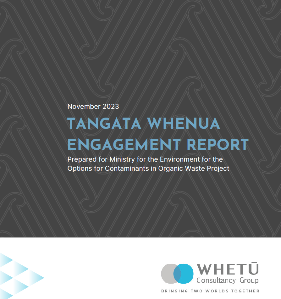 image: Tangata Whenua Engagement Report